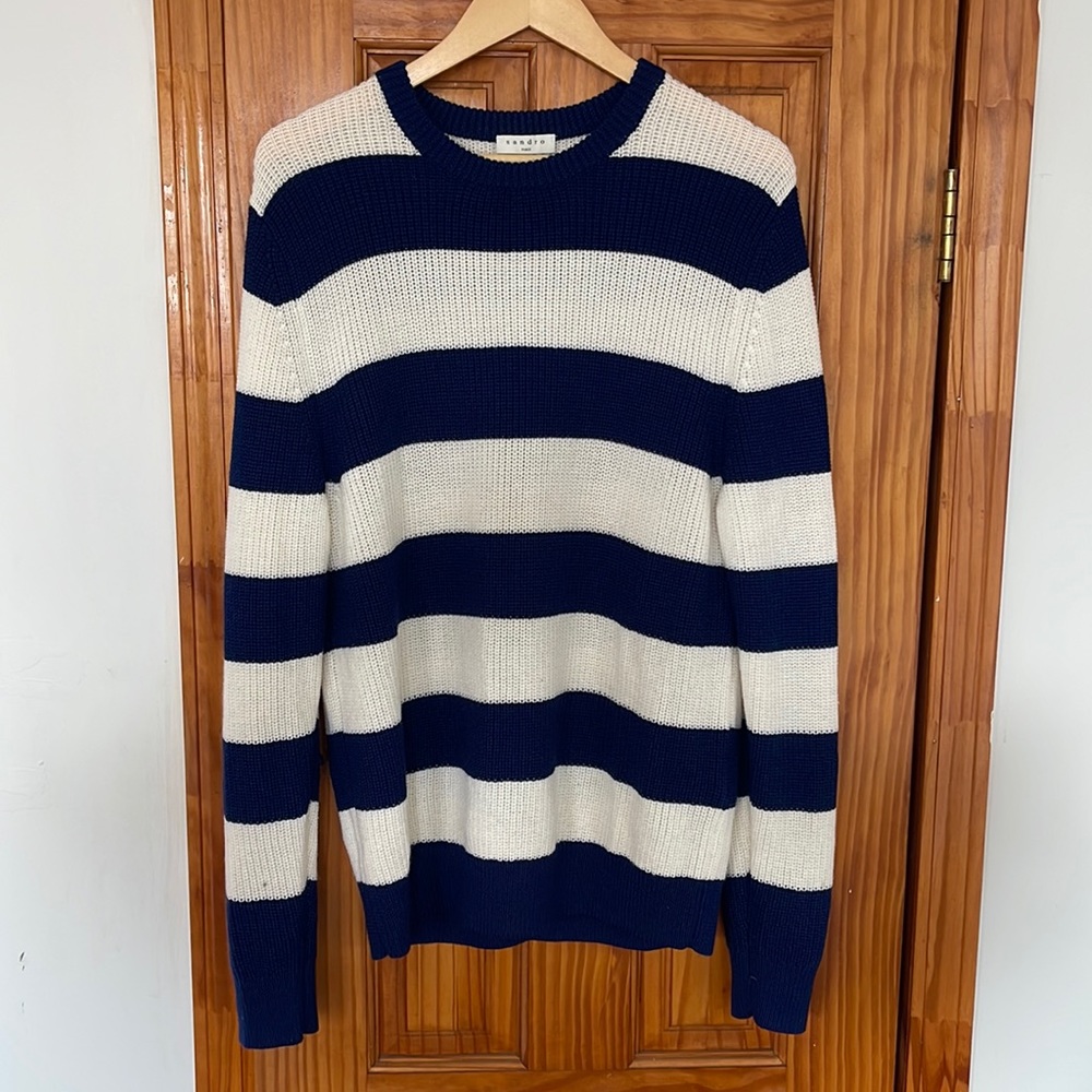 Sandro Summer sweater (wool acrylic blend)